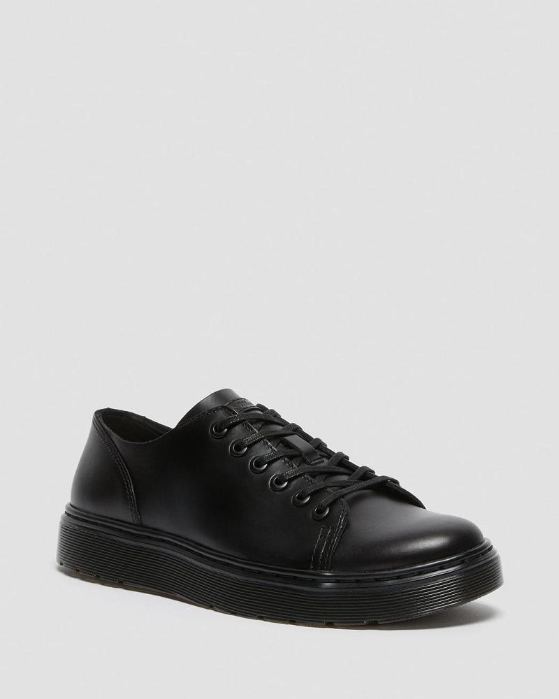 Zapatos Casuales Dr Martens Dante Brando Cuero Hombre Negros | MX 32UZG